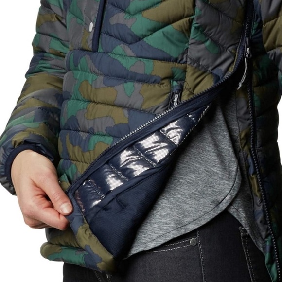 Columbia Camo Puffer Jacket Brand New Small - Picture 2 of 5